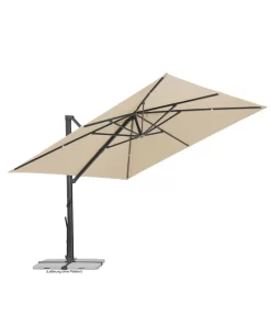 Schneider Ampelschirm Rhodos Smart, Quadratisch, Ca. B300/T300 Cm -Gartenbedarf Geschäft 6953384 WE FS 003 SchneiderAmpelschirmRhodosSmartnatur