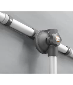 Schneider Sonnenschirm Novara, Rechteckig, Ca. B190/T140 Cm -Gartenbedarf Geschäft 6953541 WE DE 002 SchneiderSonnenschirmNovarasilbergrau