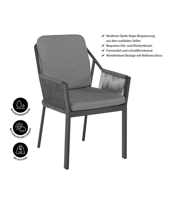 Tierra Outdoor Gartensessel Liv Dining 3 Tierra Outdoor Gartensessel Liv Dining – Bild 3