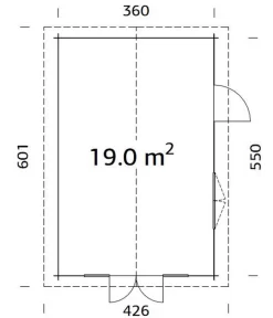 Palmako Gartenhaus Irene, Ca. B426/H276/T598 Cm 5 Palmako Gartenhaus Irene, Ca. B426/H276/T598 Cm -Gartenbedarf Geschäft 6975247 WE BG 001 BlockbohlenhausIreneNatur