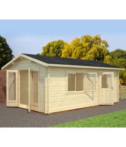 Gartenbedarf Geschäft -Gartenbedarf Geschäft 6975247 WE MO 001 BlockbohlenhausIreneNatur