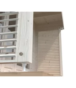 Palmako Gartenhaus Caroline, Ca. B434/H257/T430 Cm -Gartenbedarf Geschäft 6976336 WE DE 002 BBHCarolineNatur