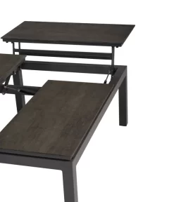 Tierra Outdoor Kaffeetisch Flip Up, Ca. B120/H46/T79 Cm -Gartenbedarf Geschäft 698425 WE DE 004 KaffeetischFlipUp