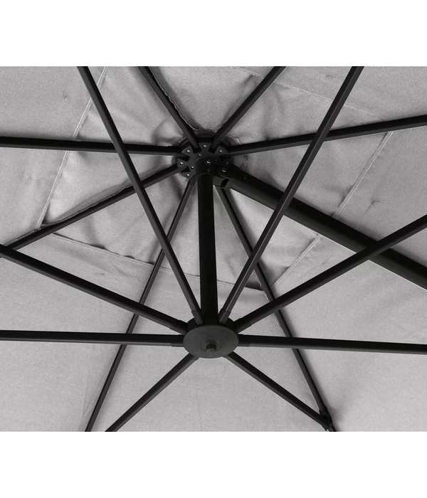 Siena Garden Ampelschirm Cirrus, Quadratisch, Ca. B350/T350 Cm 8 Siena Garden Ampelschirm Cirrus, Quadratisch, Ca. B350/T350 Cm – Bild 8