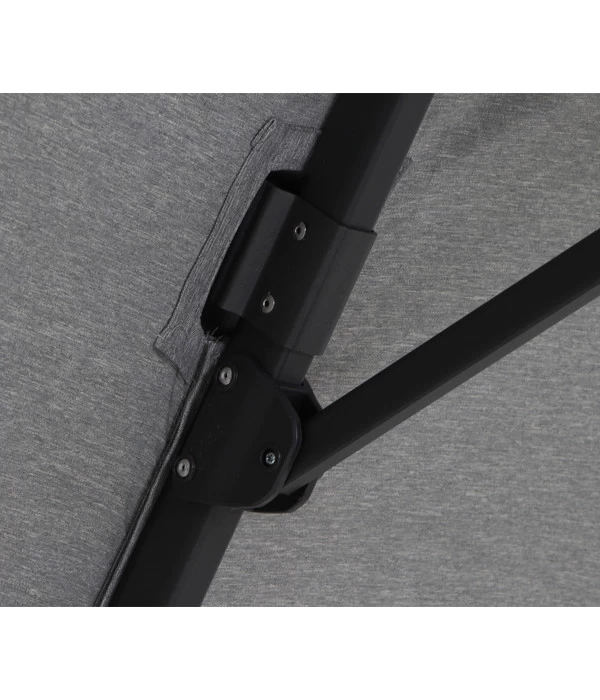 Siena Garden Ampelschirm Cirrus, Quadratisch, Ca. B350/T350 Cm 11 Siena Garden Ampelschirm Cirrus, Quadratisch, Ca. B350/T350 Cm – Bild 11