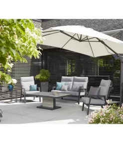 Siena Garden Ampelschirm Sunset N+, Quadratisch, Ca. B300/T300 Cm 21 Siena Garden Ampelschirm Sunset N+, Quadratisch, Ca. B300/T300 Cm -Gartenbedarf Geschäft 6988075 WE MO 001 SienaGardenAmpelschirmSunsetN300x300cmGrau