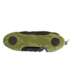 Munkees® Edelstahl-Taschenmesser Camou, Ca. B9,5/H2,3/T3,1 Cm