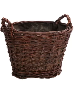 Dehner Weiden-Pflanzkorb, Konisch, Ca. Ø30/H23 Cm