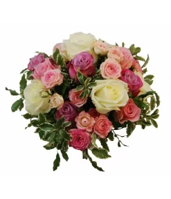 Blumenstrauß Rosenliebe, Ca. Ø30 Cm