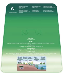 Schmalblättriges Wollgras -Gartenbedarf Geschäft 8311383 Wollgras Etikett 2