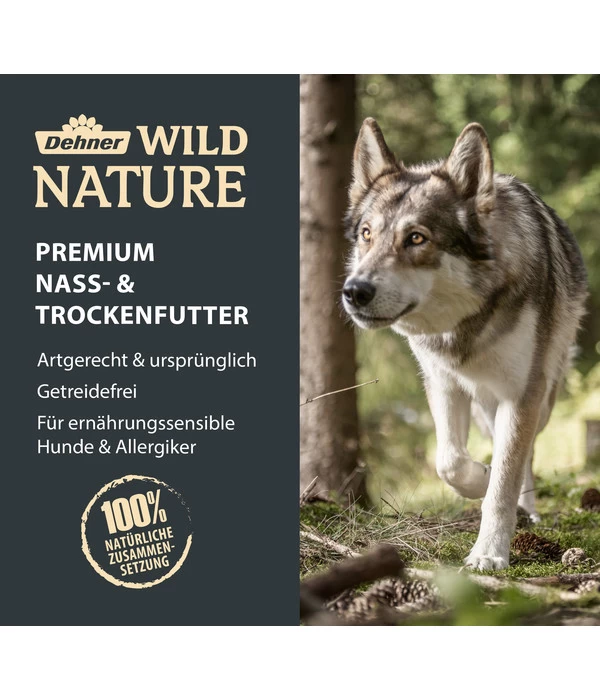 Dehner Wild Nature Nassfutter Für Hunde Hochmoor Junior 2 Dehner Wild Nature Nassfutter Für Hunde Hochmoor Junior – Bild 2
